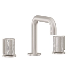California Faucets 3902QRZBF-SN - 8'' Widespread Lavatory Faucet with Completely Finished ZeroDrain®