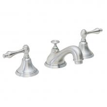 California Faucets 4202ZB-MWHT - 8'' Widespread Lavatory Faucet with ZeroDrain®
