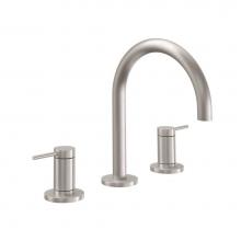 California Faucets 5202ZBF-MOB - 8'' Widespread Lavatory Faucet with ZeroDrain - High Spout