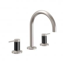 California Faucets 5202FZBF-MOB - 8'' Widespread Lavatory Faucet with ZeroDrain - High Spout
