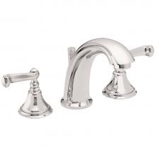 California Faucets 5902ZB-MWHT - 8'' Widespread Lavatory Faucet with ZeroDrain®