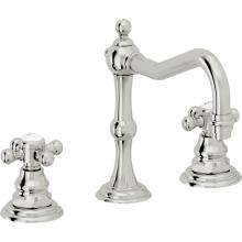 California Faucets 6102XZBF-PC - 8'' Widespread Lavatory Faucet with Completely Finished ZeroDrain