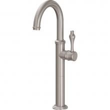 California Faucets 6109-2-PC - Single Hole Lavatory/Bar/Prep Faucet - High Spout