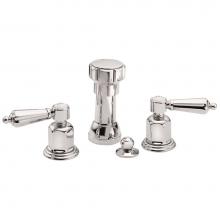 California Faucets 6804-PC - Bidet Set