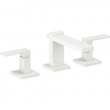 California Faucets 7702ZBF-MWHT - 8'' Widespread Lavatory Faucet with Completely Finished ZeroDrain