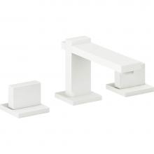 California Faucets 7702RZBF-MWHT - 8'' Widespread Lavatory Faucet with Completely Finished ZeroDrain