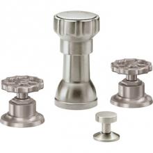 California Faucets 8004W-PC - Bidet Set