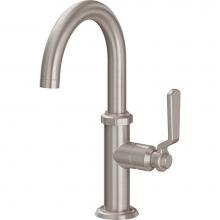 California Faucets 8109-1-PC - Single Hole Lavatory/Bar/Prep Faucet - Low Spout