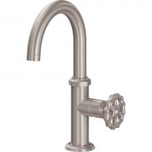 California Faucets 8109W-1-PC - Single Hole Lavatory/Bar/Prep Faucet - Low Spout
