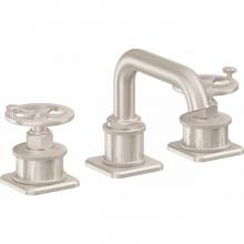 California Faucets 8502WZBF-WHT - 8'' Widespread Lavatory Faucet with Completely Finished ZeroDrain
