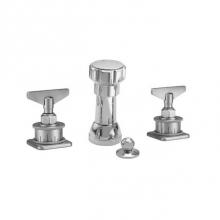California Faucets 8504B-RBZ - Bidet Set - Blade Handle
