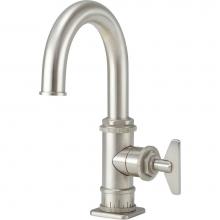 California Faucets 8609B-1-PC - Single Hole Lavatory/Bar/Prep Faucet - Low Spout