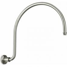 California Faucets 9107-47-PC - Curved Shower Arm - Hex Base