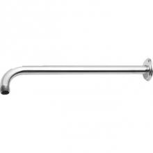 California Faucets 9113-60-PC - 20'' Wall Shower Arm- Line Base