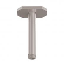 California Faucets 9116-C2-6-PC - 6'' Ceiling Shower Arm - Octagon Base