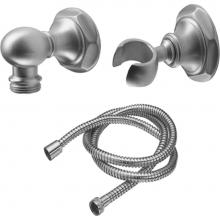 California Faucets 9125-47-WHT - Wall Mounted Handshower Kit - Hex