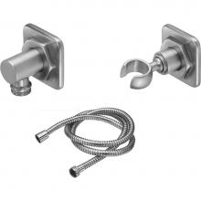 California Faucets 9125-85-PC - Wall Mounted Handshower Kit - Quad