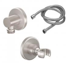 California Faucets 9125-C1-PC - Wall Mounted Handshower Kit - Round