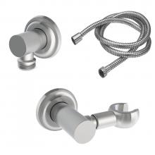 California Faucets 9125S-45-PC - Swivel Wall Mounted Handshower Kit - Concave