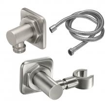 California Faucets 9125S-85-PC - Wall Mounted Handshower Kit - Quad