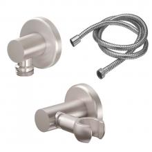 California Faucets 9125S-C1-PC - Wall Mounted Handshower Kit - Round