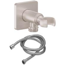 California Faucets 9126-37-PC - Wall Mounted Handshower Kit - Rounded Square