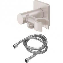 California Faucets 9126S-37-PC - Swivel Wall Mounted Handshower Kit - Rounded Square