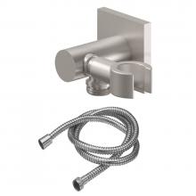 California Faucets 9126S-77-PC - Swivel Wall Mounted Handshower Kit - Square