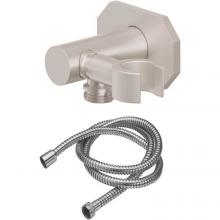 California Faucets 9126S-C2-PC - Swivel Wall Mounted Handshower Kit - Octagon