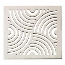 California Faucets 9175-A-RBZ - DECO SWIRL STYLEDRAIN TRIM GRID ONLY