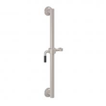 California Faucets 9424S-30F-WHT - 24'' Grab Bar with Slide