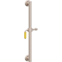 California Faucets 9424S-60-YP-PC - 24'' Grab Bar with Slide