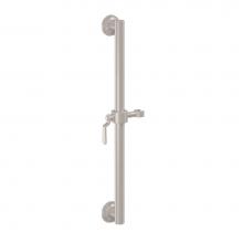 California Faucets 9424S-80-WHT - 24'' Grab Bar with Slide