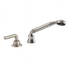 California Faucets TO-30.15S.18-PC - Contemporary Handshower & Diverter Trim Only for Roman Tub
