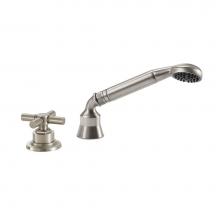 California Faucets TO-30X.15S.18-PC - Contemporary Handshower & Diverter Trim Only for Roman Tub