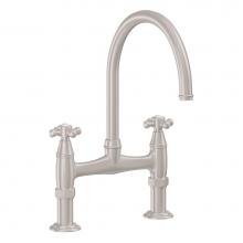 California Faucets K10-120-60-PC - Bridge Kitchen Faucet