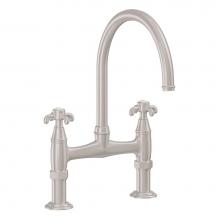 California Faucets K10-120-61XD-PC - Bridge Kitchen Faucet