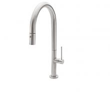 California Faucets K50-102-SST-RBZ - Pull-Down Kitchen Faucet - Low Spout