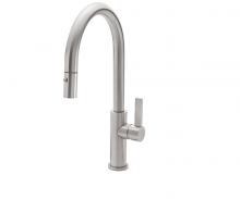 California Faucets K51-102-FB-RBZ - Pull-Down Kitchen Faucet - Low Spout