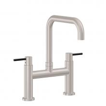 California Faucets K51-123-52B-PC - Bridge Kitchen Faucet - Quad Spout