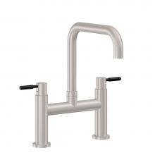 California Faucets K51-123-62B-PC - Bridge Kitchen Faucet - Quad Spout