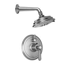 California Faucets KT01-33.25-PC - Montecito StyleTherm® 1/2'' Thermostatic Shower System with Single Showerhead