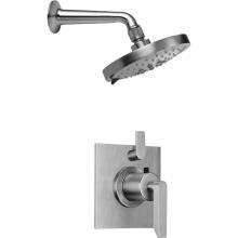 California Faucets KT01-45.25-PC - Rincon Bay StyleTherm® 1/2'' Thermostatic Shower System with Single Showerhead