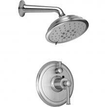 California Faucets KT01-48.20-PC - Miramar StyleTherm® 1/2'' Thermostatic Shower System with Single Showerhead