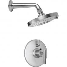 California Faucets KT01-66.18-PC - Tiburon StyleTherm® 1/2'' Thermostatic Shower System with Single Showerhead