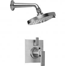 California Faucets KT01-77.20-PC - Morro Bay StyleTherm® 1/2'' Thermostatic Shower System with Single Showerhead