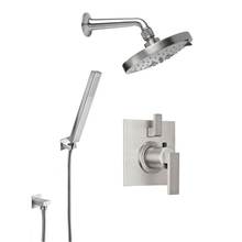 California Faucets KT02-77.20-RBZ - Morro Bay Styletherm 1/2'' Thermostatic Shower System with Showerhead and Hand Shower
