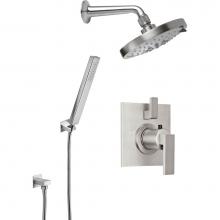 California Faucets KT02-77.20-PC - Morro Bay StyleTherm® 1/2'' Thermostatic Shower System with Showerhead and Handshow