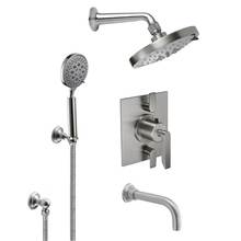 California Faucets KT07-45.18-RBZ - Rincon Bay Styletherm 1/2'' Thermostatic Shower System with Hand Shower Hook and Tub Spo