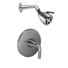 California Faucets KT09-30K.25-PC - Descanso Pressure Balance Shower System with Single Showerhead